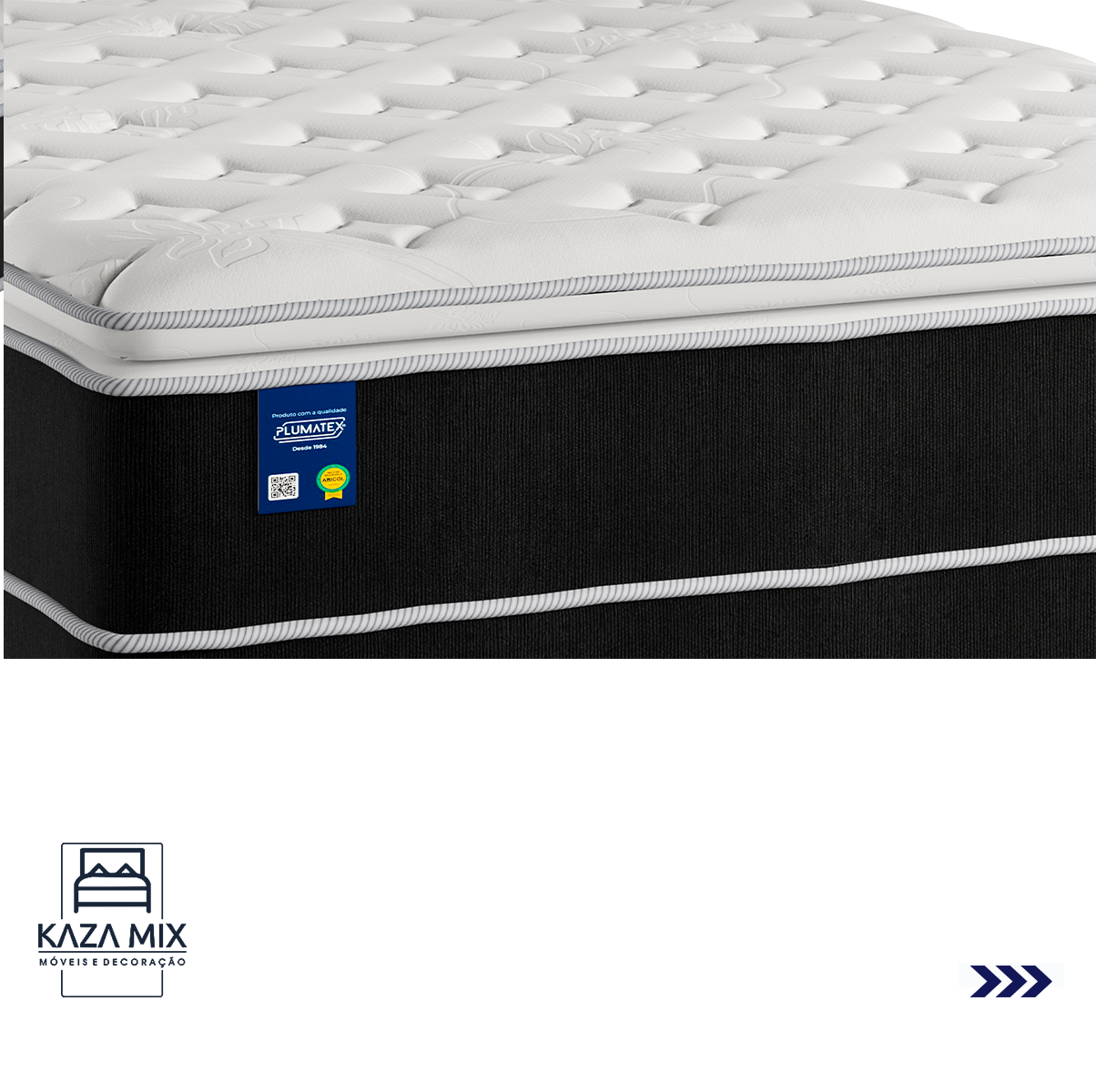 Cama Box Casal e Colchão Magnum Plumatex Chronos 180g D26 - 3