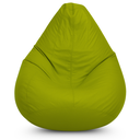 Ver imagem 1 de Puff Pera com Enchimento Decoração Conforto Eventos Almofadão - Verde Limão