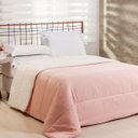 Ver imagem 1 de Edredom Queen Coberdrom Flupy Percal/sherpa 1 Peça - Rosa To Decorando