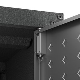 Balcão Multiuso em Aço 2 Portas Pés com Rodizio com Tampo Titanium Itatiaia - 7