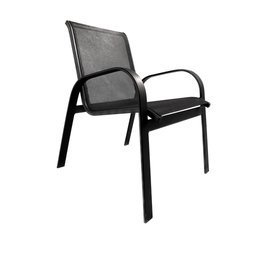 Poltrona de Tela Sling e Aluminio - 1