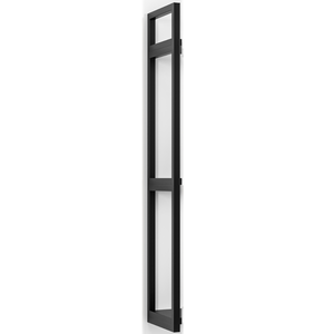 Estrutura Metálica Suporte para Prateleira Industrial 3 Níveis Preto