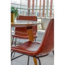 Ver imagem 2 de Kit 4 Cadeiras para Sala de Jantar Vintage Espresso Móveis