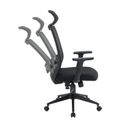 Ver imagem 6 de Kit 10 Cadeiras Escritório Presidente Ergonômica NR17 Genebra Preto