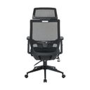 Ver imagem 3 de Kit 10 Cadeiras Escritório Presidente Ergonômica NR17 Genebra Preto