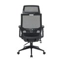 Ver imagem 3 de Kit 10 Cadeiras Escritório Presidente Ergonômica NR17 Genebra Preto