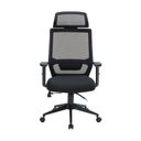 Ver imagem 2 de Kit 10 Cadeiras Escritório Presidente Ergonômica NR17 Genebra Preto