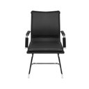 Ver imagem 2 de Kit 8 Cadeiras Escritorio Interlocutor Design Italiano com Relax Corino 3304 Preto