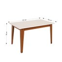 Ver imagem 5 de Conjunto Sala de Jantar Mesa Retangular Giovana com 6 Cadeiras Priscilla