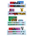 Ver imagem 1 de 4 Estante De Livros Organizador de pelúcia Nicho Porta brinquedos Quarto Bebê Mdf 55cm