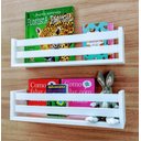 Ver imagem 3 de 4 Estante De Livros Organizador de pelúcia Nicho Porta brinquedos Quarto Bebê Mdf 55cm