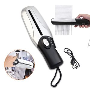 Triturador de Papel Portátil Automático Mini sem Fio