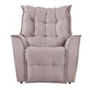 Ver imagem 6 de Poltrona da Mamãe Reclinável Carinho Veludo Rose