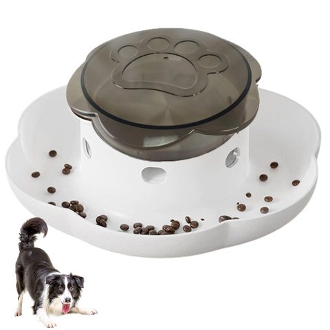 Comedouro Cao Cachorro Pet Gato Brinquedo Interativo Animal de Estimaçao Raçao Petisco Comida Recomp