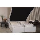 Ver imagem 4 de Cama Box Baú Casal Universal Courano White (138x188x35) - Ortobom