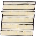 Ver imagem 3 de Sapateira Porta e Parede 20 Sapatos Divisorias Organizador Vertical Gigante com Capacidade 10 Pares
