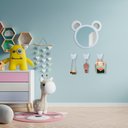 Ver imagem 3 de Espelho Decorativo Infantil 43x44cm Urso In House Decor