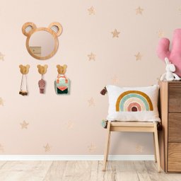 Espelho Decorativo Infantil 43x44cm Urso - 3