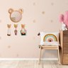 Espelho Decorativo Infantil 43x44cm Urso - 3