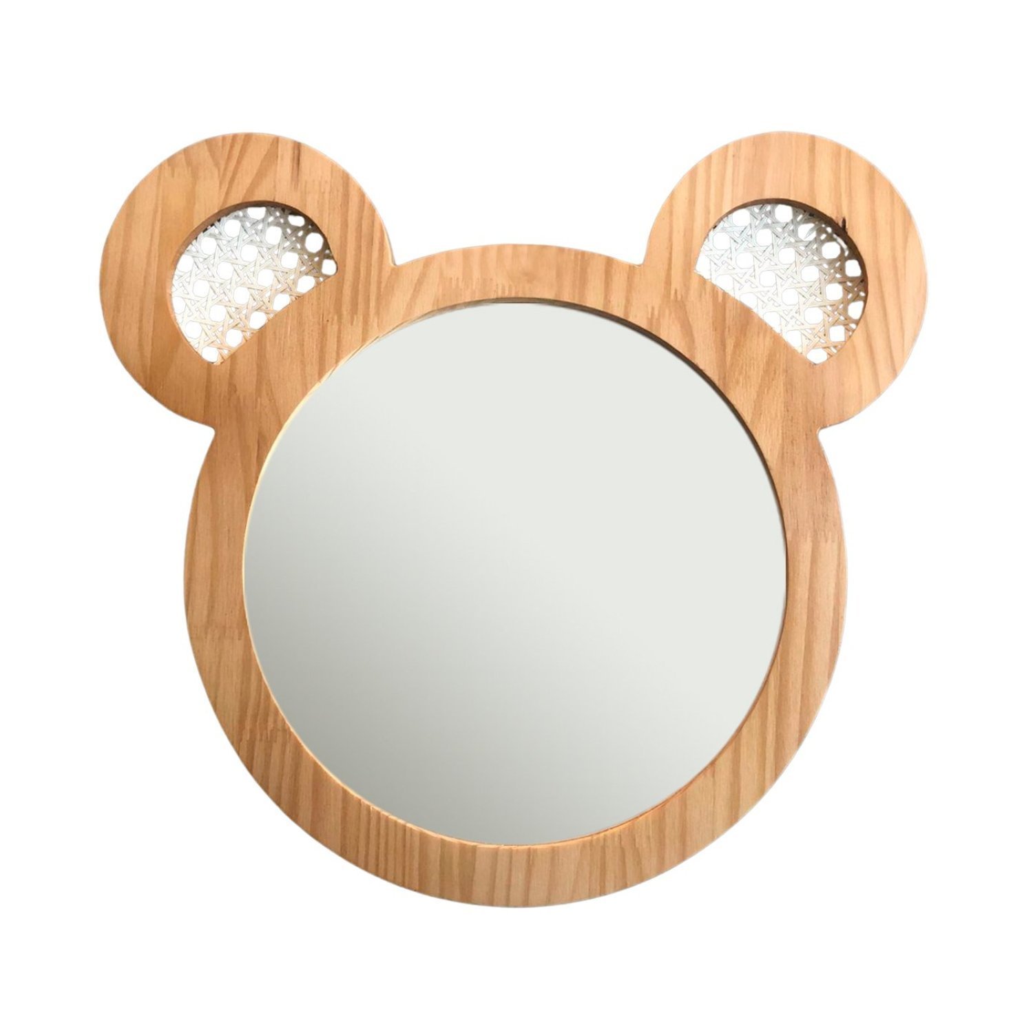 Espelho Decorativo Infantil 43x44cm Urso - 1