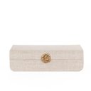 Ver imagem 1 de Caixa Decorativa em Mdf com Revestimento em Linho 26cm 21813 Mart