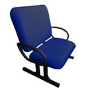 Ver imagem 2 de Cadeira para Escritório até 250kg Azul