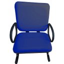 Ver imagem 7 de Cadeira para Escritório até 250kg Azul