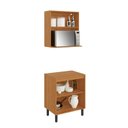 Ver imagem 2 de Paneleiro Flex 3 Portas 1 Nichos para Forno Nápoles Itatiaia