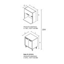 Ver imagem 3 de Paneleiro Flex 3 Portas 1 Nichos para Forno Nápoles Itatiaia