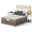 Ver imagem 2 de Conjunto Box Casal Mola Ensacada Prodormir Solar Bambu Bege