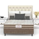 Ver imagem 3 de Conjunto Box Casal Mola Ensacada Prodormir Solar Bambu Bege