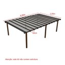 Ver imagem 5 de Kit Policarbonato Cristal 6mm 8,00m X 2,00m - Perfis Naturais