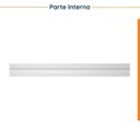 Ver imagem 3 de Rodapés para Balcão de Cozinha Planejada 120cm Ipanema CabeCasa Branco