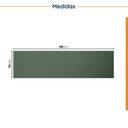 Ver imagem 3 de Rodapés Canto Oblíquo 48cm para Balcão de Cozinha Planejada Ipanema CabeCasa Verde Folha