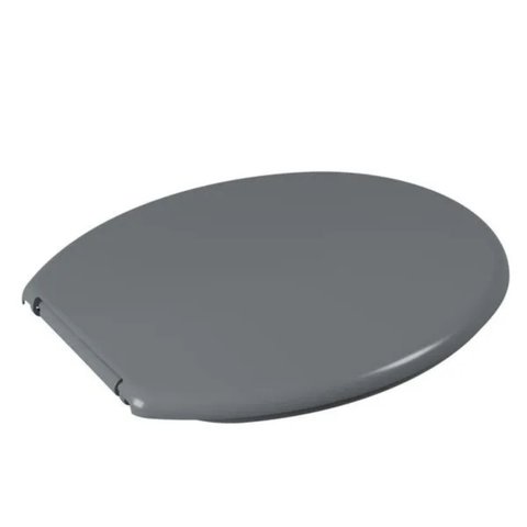 Assento Vaso Sanitário Tampa Oval Soft Cinza Escuro | Astra