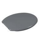 Ver imagem 1 de Assento Vaso Sanitário Tampa Oval Soft Cinza Escuro | Astra
