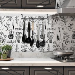 Barra Multiuso Utensílios e Xícaras para Parede + 5 Ganchos - 3
