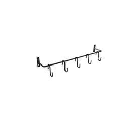 Barra Multiuso Utensílios e Xícaras para Parede + 5 Ganchos - 2