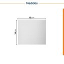 Ver imagem 2 de Rodapé para Balcão de Cozinha Planejada 15cm Ipanema CabeCasa Branco