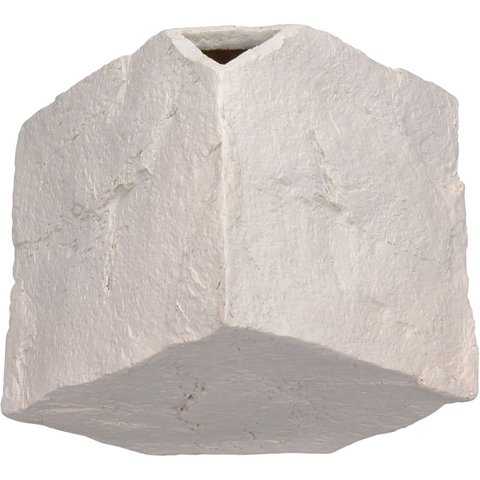 Vaso Decorativo Enfeite Casa Cubo Home&Co Resina 16x20x20cm Rosa
