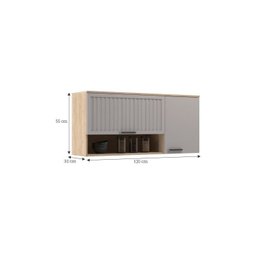Cozinha Modulada 6 Peças 14 Portas 2 Gavetas Amalia - 12