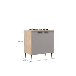 Cozinha Modulada 6 Peças 14 Portas 2 Gavetas Amalia - 6
