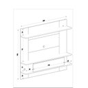 Ver imagem 4 de Painel para TV até 50 Polegadas 200CMX180CM Cadiz Cinza
