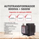 Ver imagem 3 de Autotransformador 8000va/5600w Borne 2 Vias Ipec