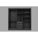 Ver imagem 3 de Guarda Roupa Casal 3 Portas de Correr com Espelho Omega