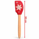 Ver imagem 6 de Jogo Espátula Natalina Silicone Noel Neve Rena 30cm Kit 6PÇS