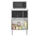 Ver imagem 3 de Armário Balcão Fellicci BA04 2 Portas para Forno de Chão MDP Branco