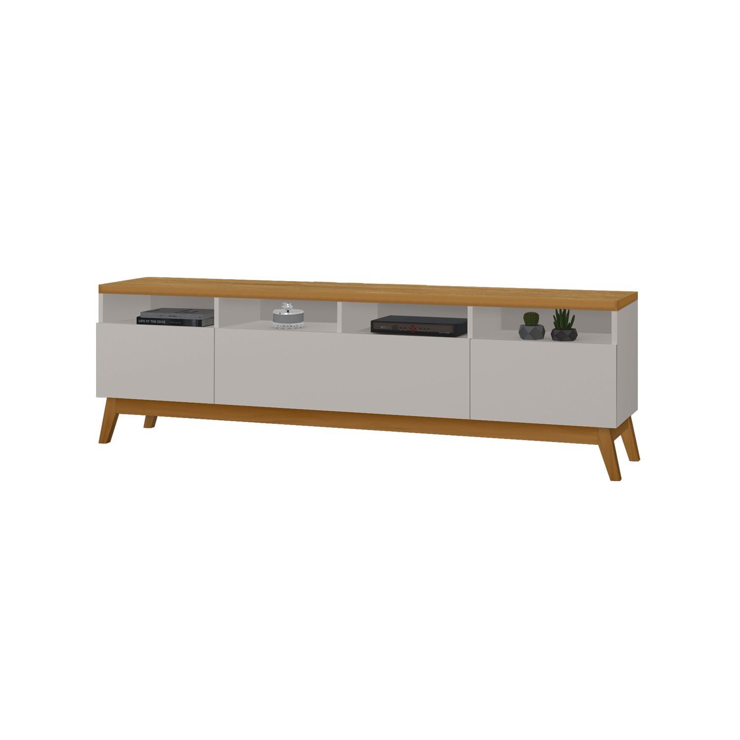 Rack para Tv até 89 Polegadas 180cm 3 Portas Supremo - 2