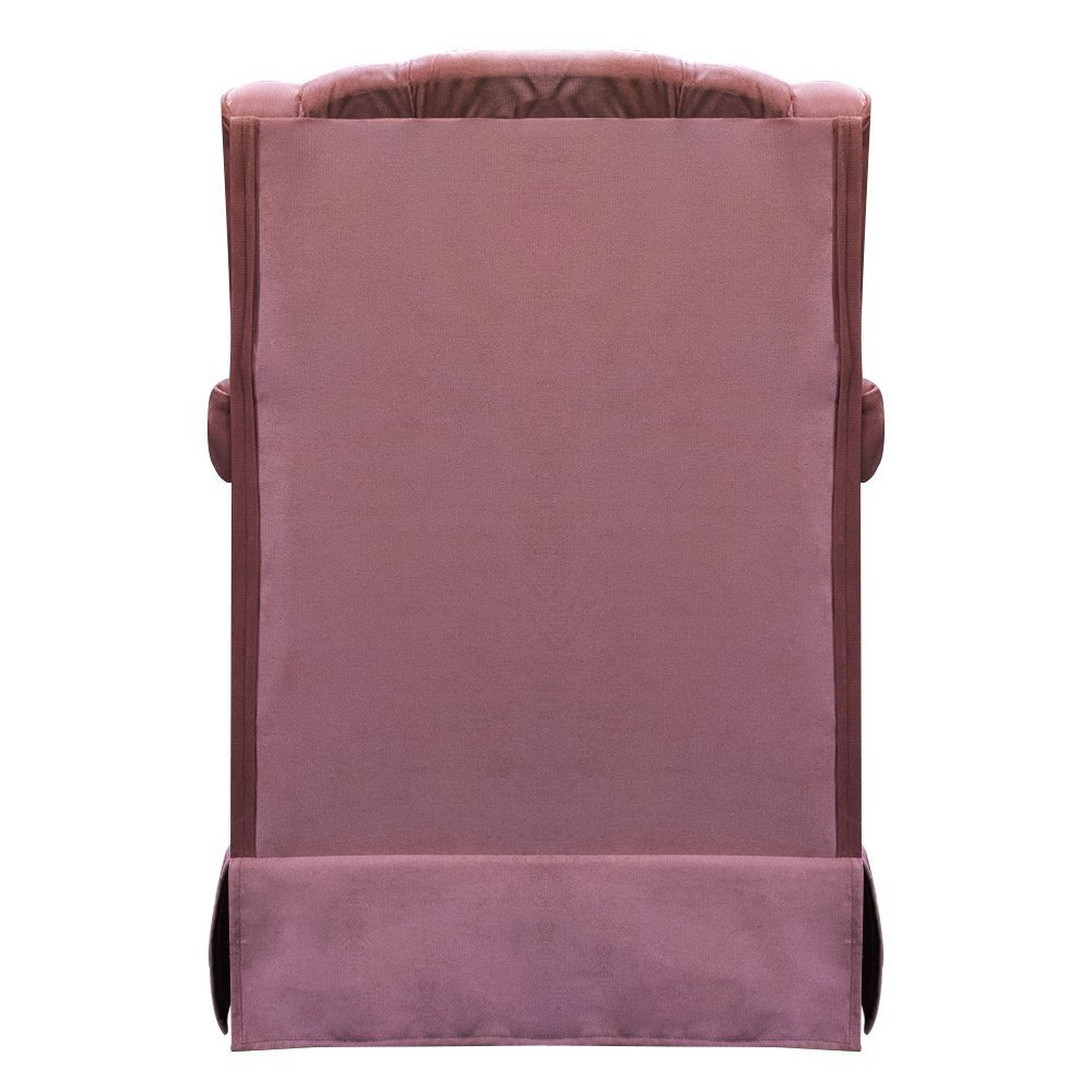 Poltrona Cadeira de Amamentação Balanço + Puff Ternura Veludo - Star Confort - 10