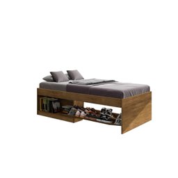 Cama Solteiro com Sapateira e Nicho Laura Yescasa - 7